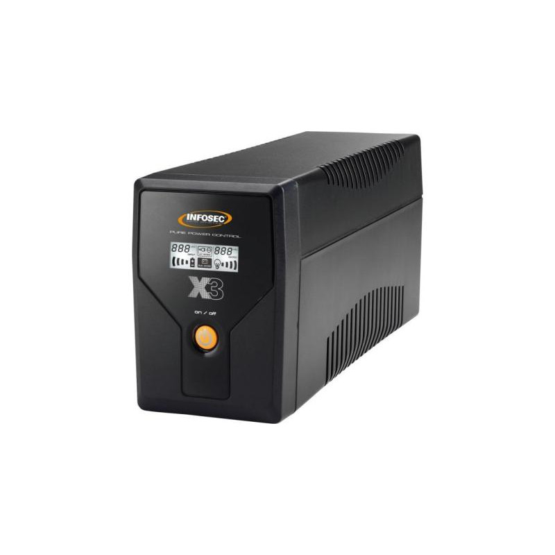 INFOSEC X3 EX 500 LCD USB FR/SCHUKO - Line interactive