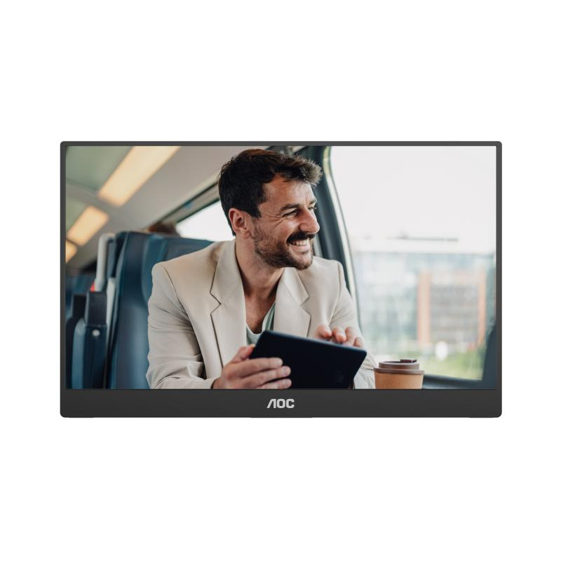 AOC 16T20E2 téléviseur et moniteur portables Moniteur portable Noir 39,6 cm (15.6") LED 1920 x 1080 pixels – Image 5