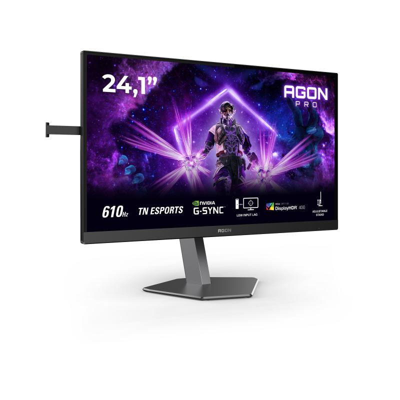 AOC G2 AG246FK6 écran plat de PC 61,2 cm (24.1") 1920 x 1080 pixels Full HD LED Noir, Gris – Image 3