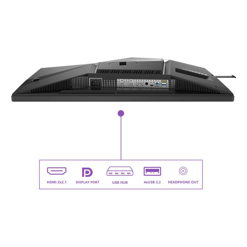 AOC G2 AG246FK6 écran plat de PC 61,2 cm (24.1") 1920 x 1080 pixels Full HD LED Noir, Gris – Image 4