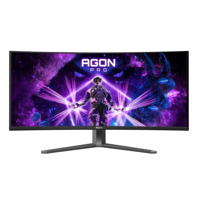 AOC AGON PRO AG346UCD écran plat de PC 86,4 cm (34") 3440 x 1440 pixels Wide Quad HD QD-OLED Noir, Gris – Image 5