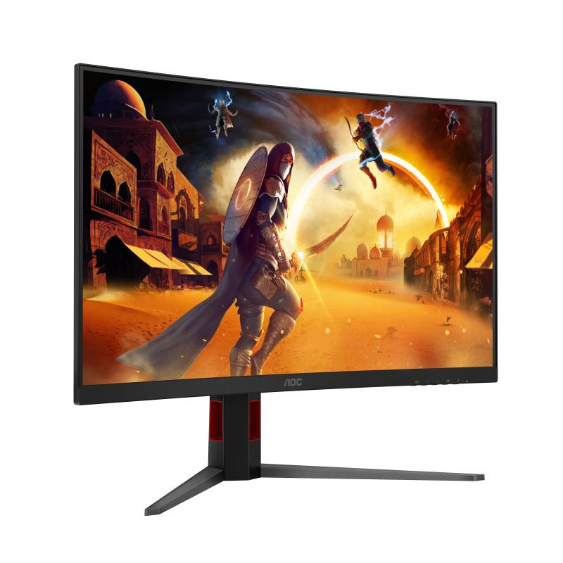 AOC G4 C32G4Z écran plat de PC 80 cm (31.5") 1920 x 1080 pixels Full HD LCD Noir, Rouge – Image 5