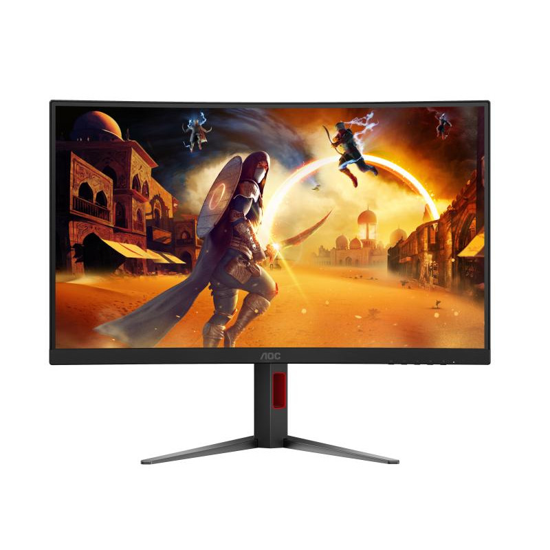 AOC G4 CQ27G4Z2AD écran plat de PC 68,6 cm (27") 2560 x 1440 pixels Quad HD LED Noir, Rouge – Image 6