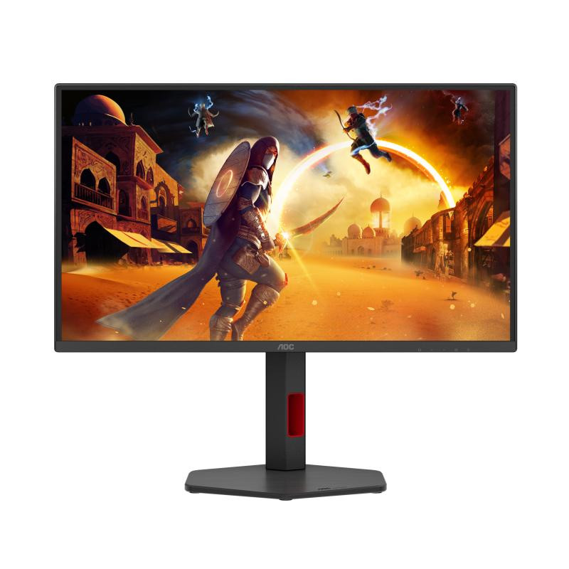 AOC G4 Q25G4SR écran plat de PC 62,2 cm (24.5") 2560 x 1440 pixels Quad HD LED Noir, Rouge – Image 2