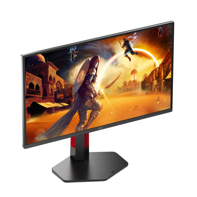 AOC G4 Q25G4SR écran plat de PC 62,2 cm (24.5") 2560 x 1440 pixels Quad HD LED Noir, Rouge – Image 4
