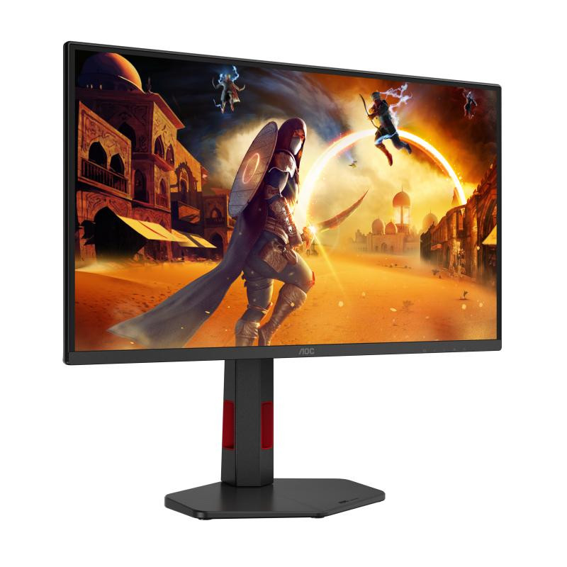 AOC G4 Q25G4SR écran plat de PC 62,2 cm (24.5") 2560 x 1440 pixels Quad HD LED Noir, Rouge – Image 6