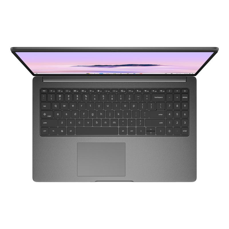ASUS Chromebook CX1505CTA-ISSS70396 Intel Core 3 N355 39,6 cm (15.6") Full HD 8 Go LPDDR5-SDRAM 128 Go eMMC Wi-Fi 6 (802.11ax) ChromeOS Français Gris – Image 4
