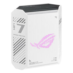 Flypc ASUS GS-BE7200 routeur sans fil 2.5 Gigabit Ethernet Bi-bande (2,4 GHz / 5 GHz) Blanc, Noir