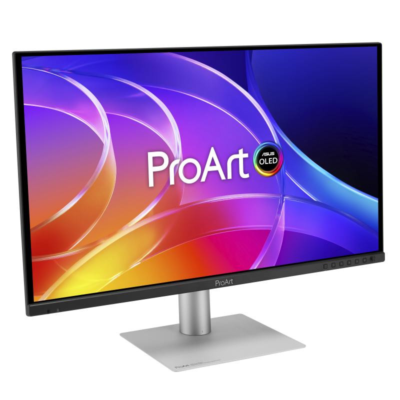 ASUS ProArt OLED PA279CDV écran plat de PC 67,3 cm (26.5") 3840 x 2160 pixels 4K Ultra HD QD-OLED Noir, Argent – Image 2