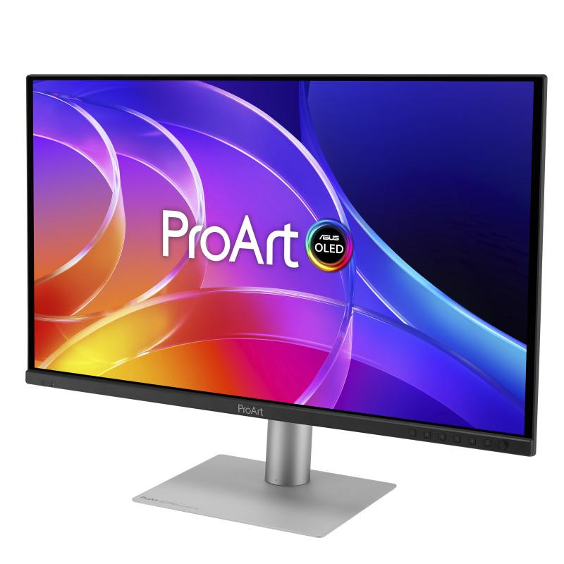 ASUS ProArt OLED PA279CDV écran plat de PC 67,3 cm (26.5") 3840 x 2160 pixels 4K Ultra HD QD-OLED Noir, Argent – Image 3