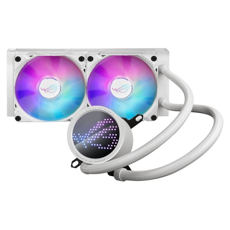 ASUS ROG Ryuo III 240 ARGB White Edition Processeur Refroidisseur de liquide tout-en-un 12 cm Blanc