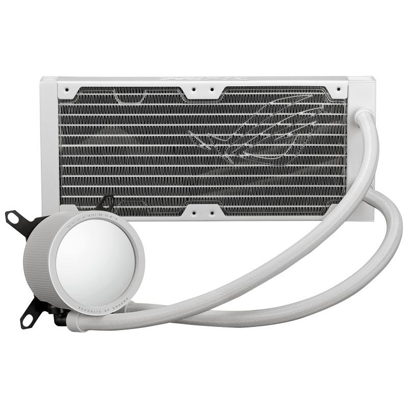 ASUS ROG Ryuo III 240 ARGB White Edition Processeur Refroidisseur de liquide tout-en-un 12 cm Blanc – Image 3