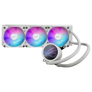 ASUS ROG Ryuo III 360 ARGB White Edition Processeur Refroidisseur de liquide tout-en-un 12 cm Blanc