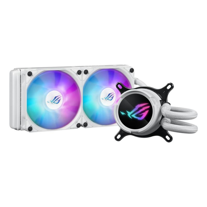 ASUS ROG Strix LC III 240 ARGB White Edition Processeur Refroidisseur de liquide tout-en-un 12 cm Blanc