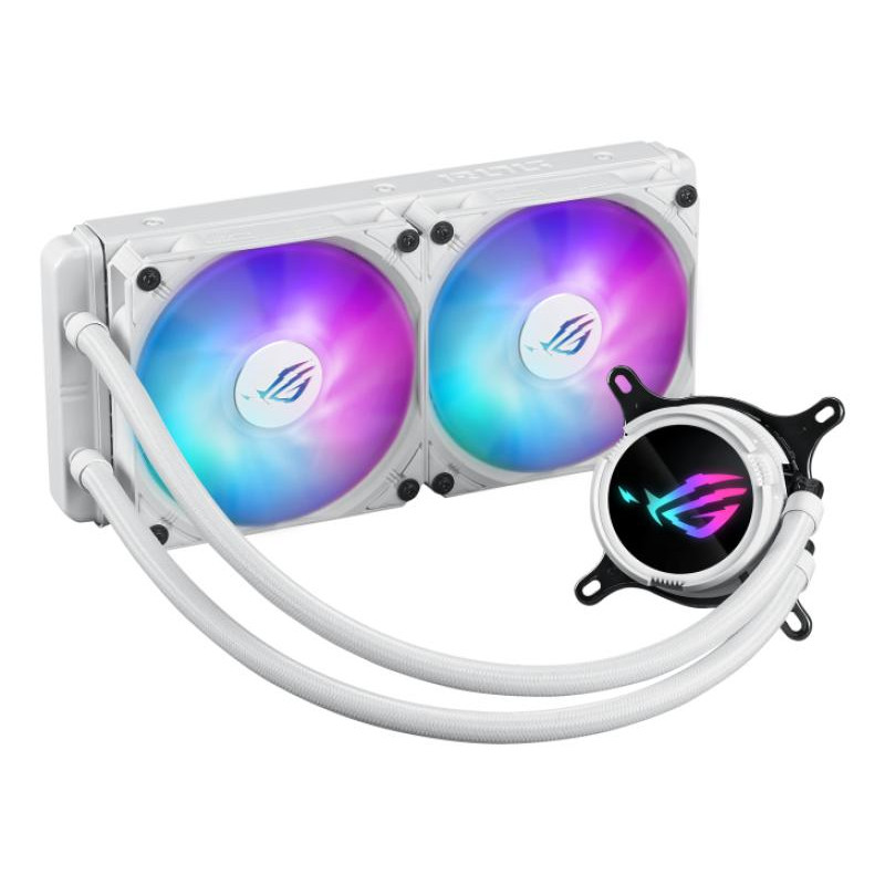 ASUS ROG Strix LC III 240 ARGB White Edition Processeur Refroidisseur de liquide tout-en-un 12 cm Blanc – Image 3