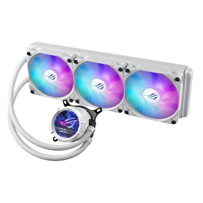 ASUS ROG STRIX LC III 360 ARGB LCD WHITE – Image 2