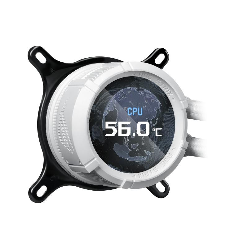 ASUS ROG STRIX LC III 360 ARGB LCD WHITE – Image 5