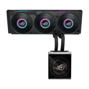 ASUS ROG Strix SLC IV 360 ARGB LCD Processeur Refroidisseur de liquide tout-en-un 12 cm Noir 1 pièce(s)