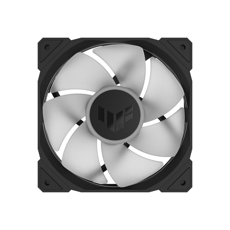 ASUS TUF Gaming TR120 ARGB Reverse Fan - Triple Pack Boitier PC Ventilateur 12 cm Noir – Image 5