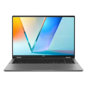 ASUS Vivobook 16 Flip TP3607AA-FLIP-DISSI4X Copilot+ PC Intel Core Ultra 9 386H Hybride (2-en-1) 40,6 cm (16") Écran tactile WUXGA 32 Go LPDDR5x-SDRAM 1 To SSD Wi-Fi 7 (802.11be) Windows 11 Pro Gris