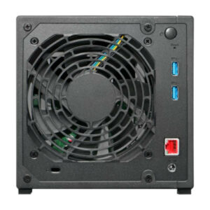ASUSTOR AS1204T NAS Tower Realtek RTD1619B 1 Go DDR4 0 To ADM Noir