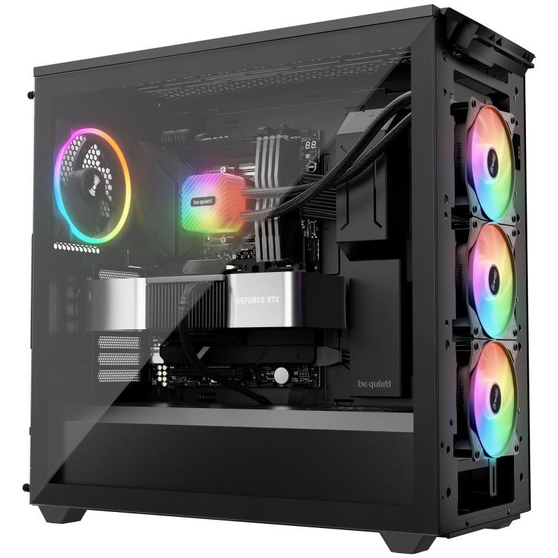 BE QUIET! be quiet! Light Loop 360 mm | Système de refroidissement liquide tout-en-un, 360 mm, noir, socket Intel et AMD, ARGB – Image 5