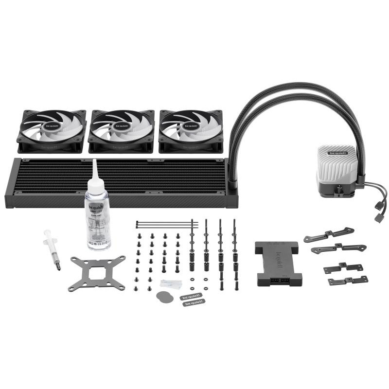 BE QUIET! be quiet! Light Loop 360 mm | Système de refroidissement liquide tout-en-un, 360 mm, noir, socket Intel et AMD, ARGB – Image 6