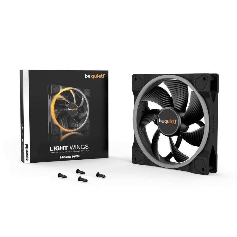 BE QUIET! BE QUIET! LIGHT WINGS 140mm PWM – Image 5