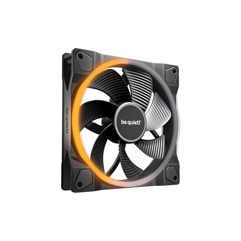 BE QUIET! be quiet! Light Wings 140 mm PWM Reverse Black | Ventilateur PC ARGB reverse noir – Image 2