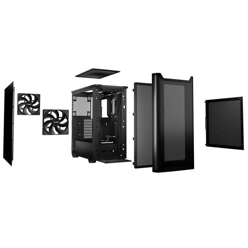 BE QUIET! BE QUIET! PURE BASE 501 Airflow Black – Image 4