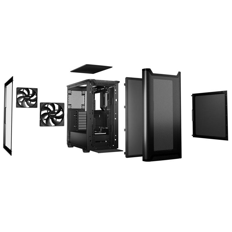 BE QUIET! BE QUIET! PURE BASE 501 Airflow Window Black – Image 4