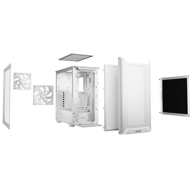 BE QUIET! BE QUIET! PURE BASE 501 Airflow Window White – Image 4