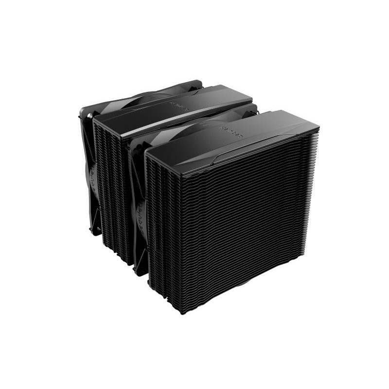 BE QUIET! be quiet! PURE ROCK PRO 3 Black| Ventirad double tour, socket Intel et AMD, finition noire, ARGB – Image 2