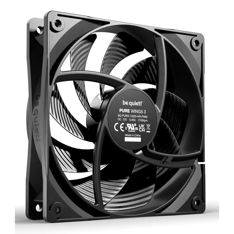 BE QUIET! be quiet! Pure Wings 3 140 mm | Ventilateur PC silencieux high-speed | Pack de 3