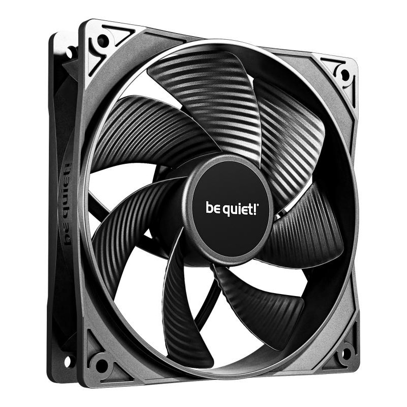 BE QUIET! be quiet! Light Wings 120 mm PWM Reverse Black | Ventilateur PC reverse blanc | Pack de 3 – Image 2