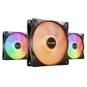 BE QUIET! be quiet! Light Wings LX 120 mm PWM | Ventilateur PC ARGB, Pack de 3