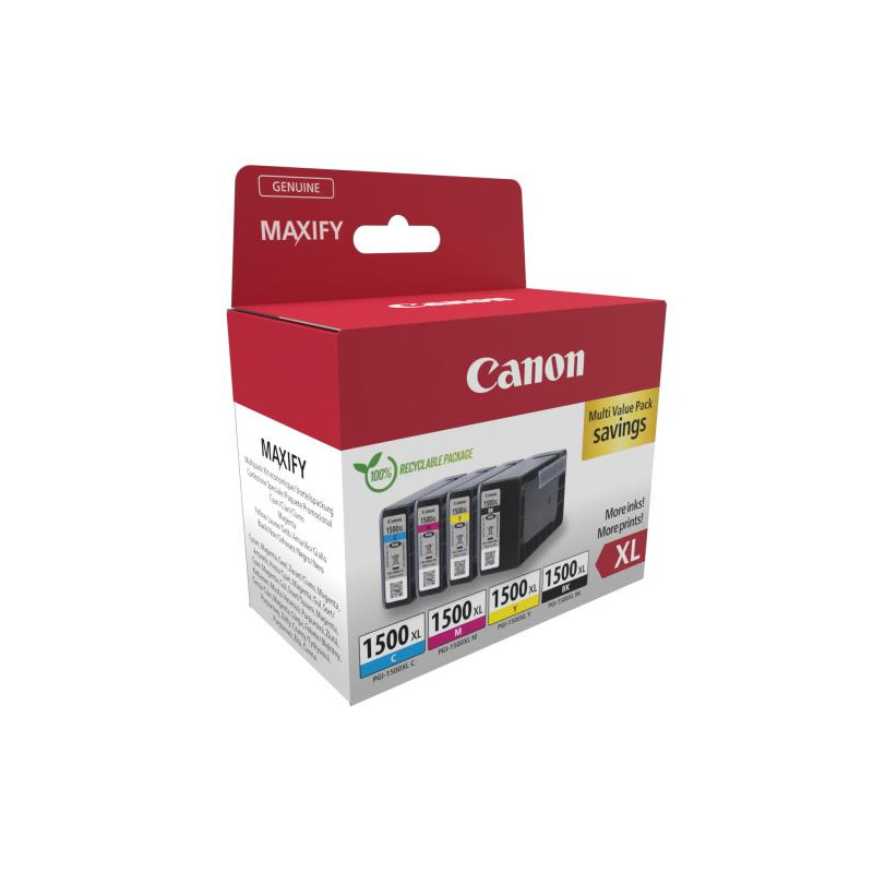 CANON PGI-1500XL KIT BK/C/M/Y – Image 2