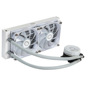 COOLER MASTER Cooler Master MasterLiquid 240 Core II White Processeur Refroidisseur de liquide tout-en-un 12 cm Blanc