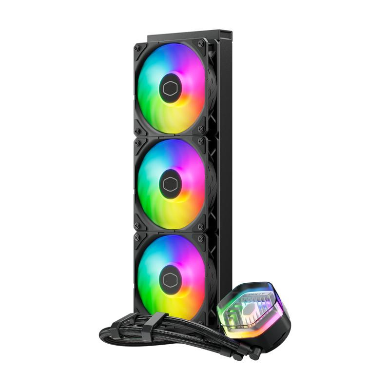 COOLER MASTER Cooler Master MasterLiquid 360 ATMOS Processeur Refroidisseur de liquide tout-en-un 12 cm Noir – Image 2