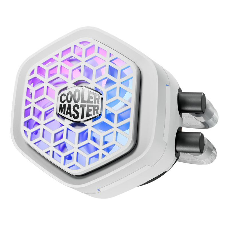 COOLER MASTER Cooler Master MasterLiquid Atmos II 360 VRM Fan White Processeur Kit de refroidissement du liquide 12 cm Blanc 1 pièce(s) – Image 2