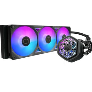 COOLER MASTER Cooler Master MasterLiquid Atmos II 360 VRM Fan Black Processeur Refroidisseur de liquide tout-en-un 12 cm Noir 1 pièce(s)