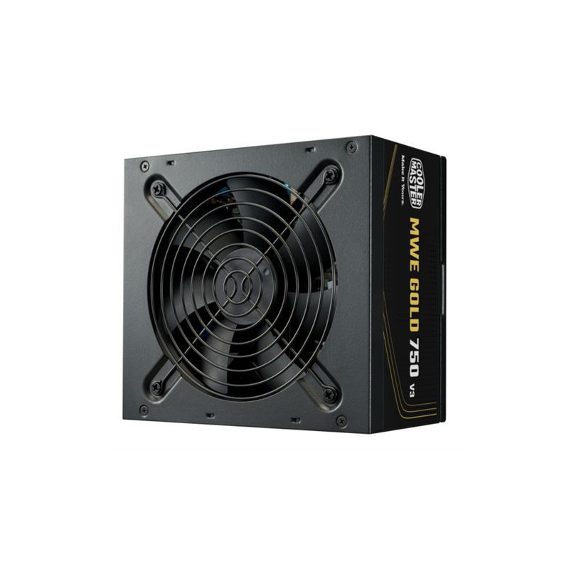 COOLER MASTER COOLER MASTER MWE Gold 750 V3 NonModulaire ATX 3.1 - 80+ GOLD - 750 WATTS – Image 2