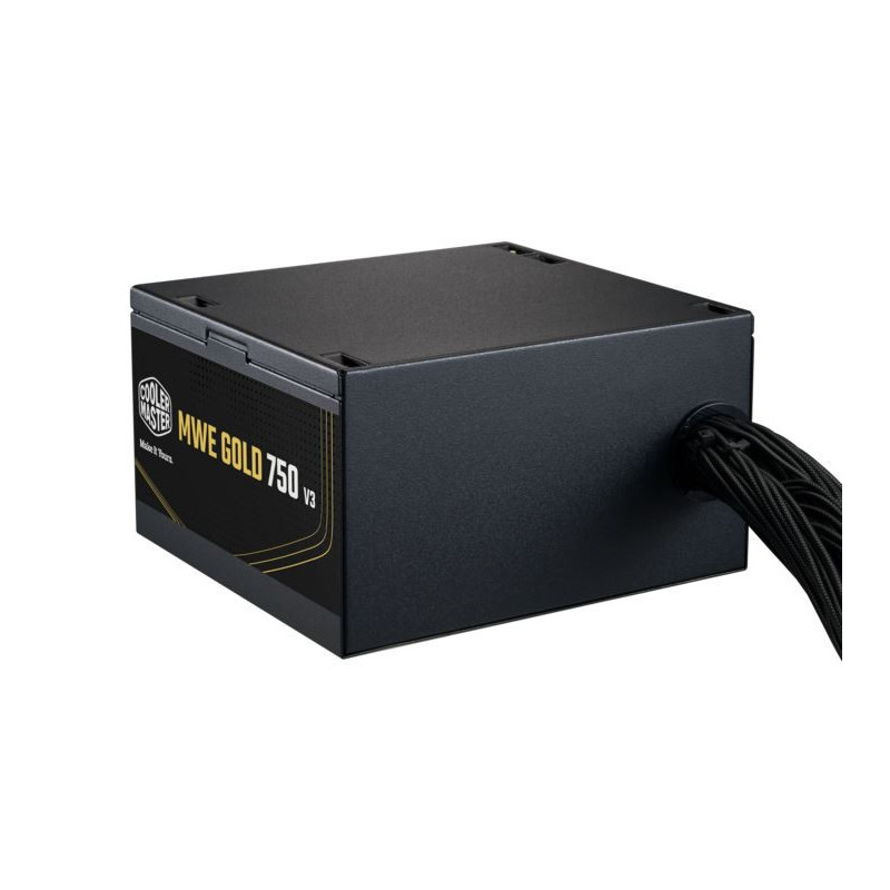 COOLER MASTER COOLER MASTER MWE Gold 750 V3 NonModulaire ATX 3.1 - 80+ GOLD - 750 WATTS – Image 4