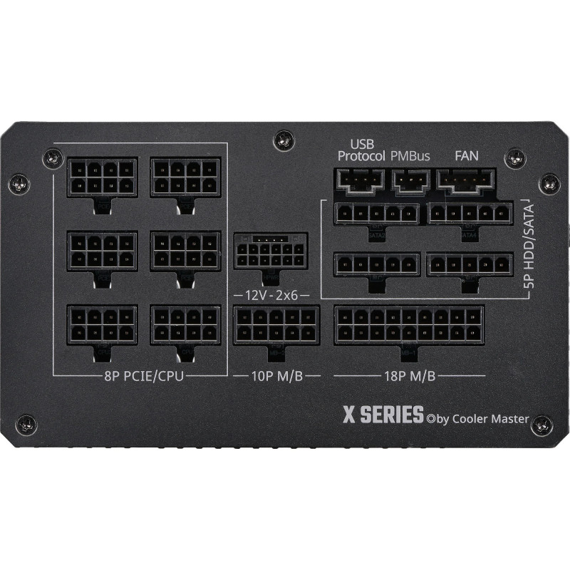 COOLER MASTER COOLER MASTER X Silent Edge Plat. 1100W – Image 3