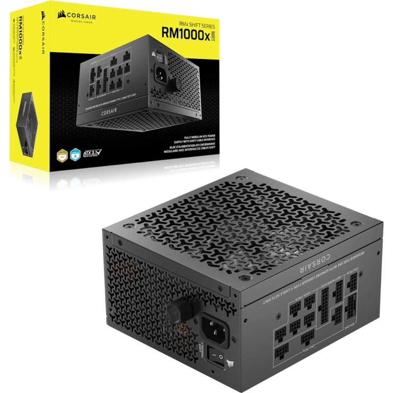 CORSAIR 2025 RMx Shift Series 1000 Watt ATX Fully Modular Cybenetics Gold Power – Image 2