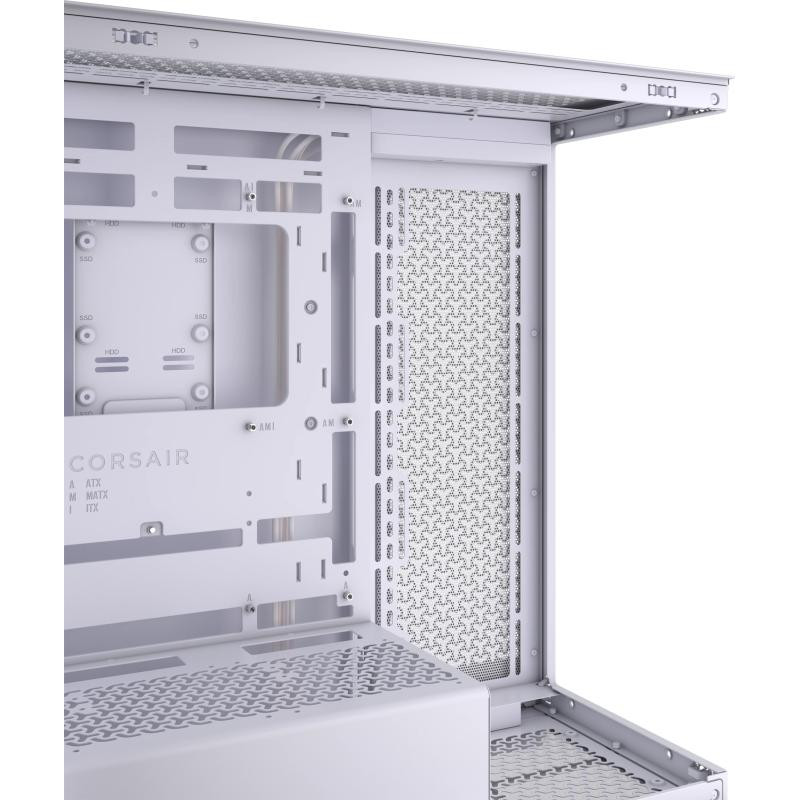CORSAIR 3500X Mid-Tower PC Case, White – Image 3