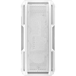 CORSAIR 5000T Tempered Glass MT Blanc
