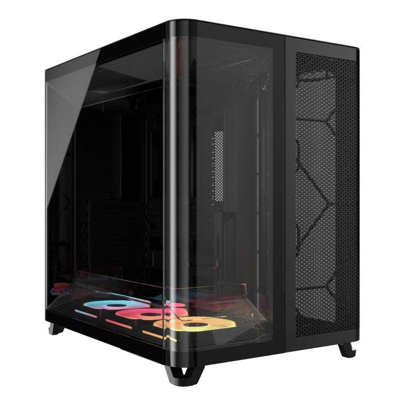 CORSAIR AIR 5400 LX-R RGB LINK Mid-Tower PC Case , Black