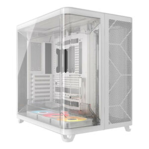 CORSAIR AIR 5400 RS-R ARGB Mid-Tower PC Case , White