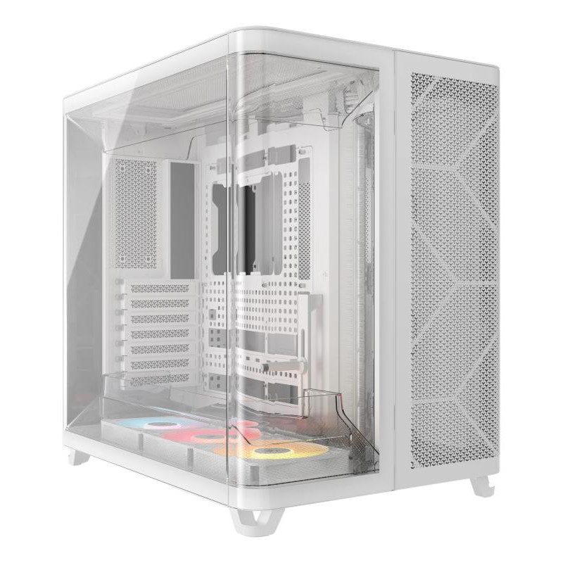CORSAIR AIR 5400 RS-R ARGB Mid-Tower PC Case , White